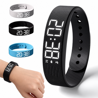 Harlwick™ Everyday Activity Band with Cable-Free USB Charging