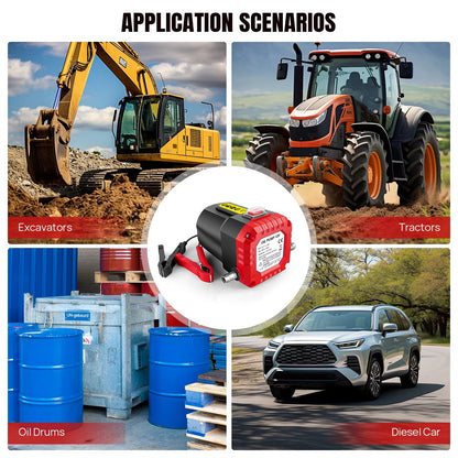 Harlwick™ 12V 80W Diesel Scavenge & Fluid Transfer Pump