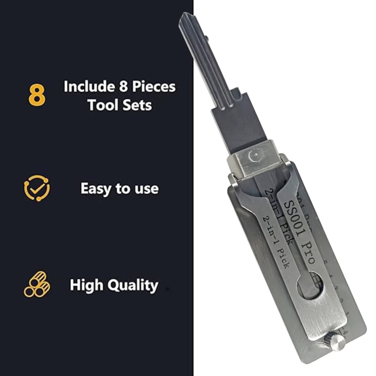 Harlwick™ 2-in-1Lock Pick and Decoder Tool