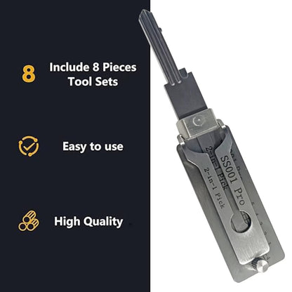 Harlwick™ 2-in-1Lock Pick and Decoder Tool