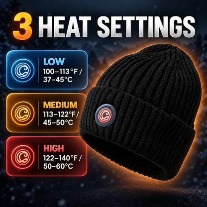 Harlwick™ Rechargeable 360° Heated Skull Hat