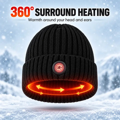 Harlwick™ Rechargeable 360° Heated Skull Hat