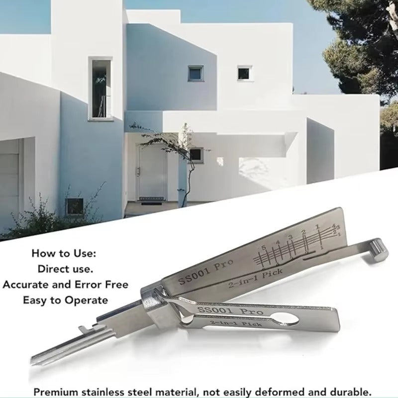 Harlwick™ 2-in-1Lock Pick and Decoder Tool