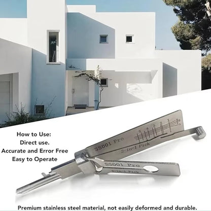 Harlwick™ 2-in-1Lock Pick and Decoder Tool