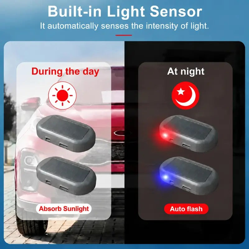 Harlwick™ Set Solar Powered Fake Car Security Light