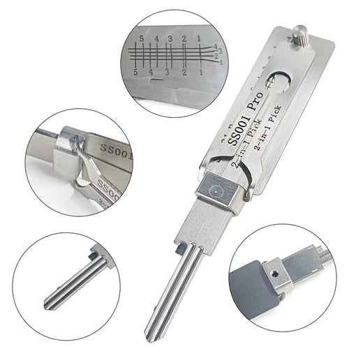Harlwick™ 2-in-1Lock Pick and Decoder Tool