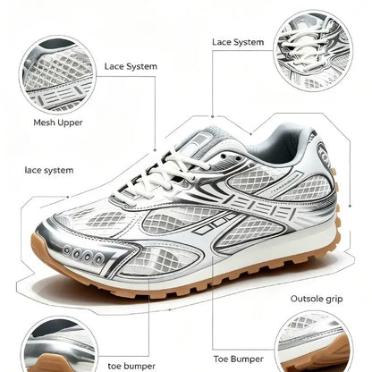 Harlwick™ Unisex Breathable Retro Mesh Sports Sneakers