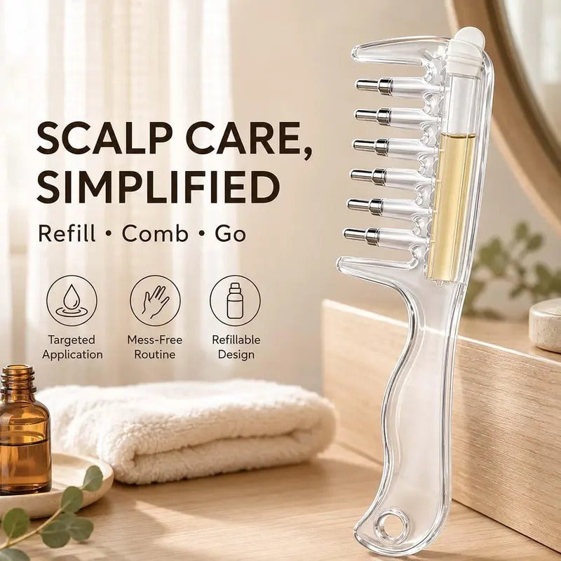 Harlwick™ Scalp Liquid Applicator Comb