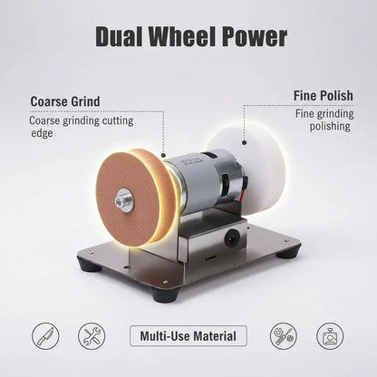 Harlwick™ 12-Speed Portable Benchtop Sander & Grinder