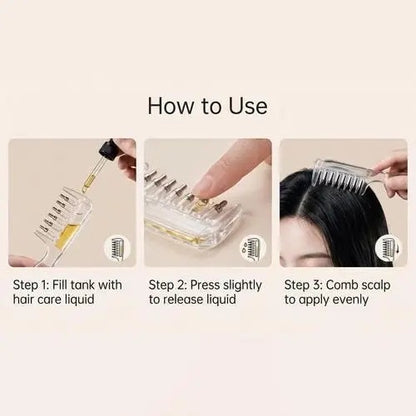 Harlwick™ Scalp Liquid Applicator Comb