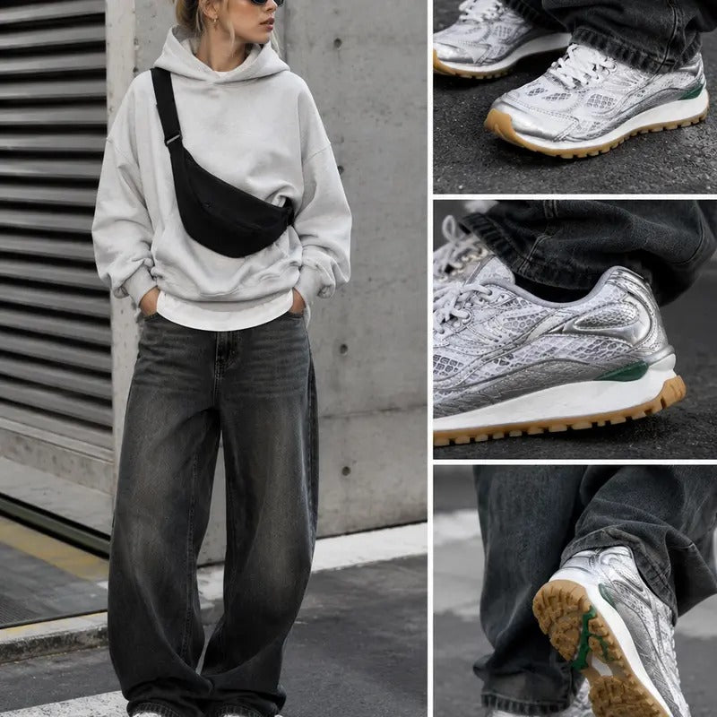 Harlwick™ Unisex Breathable Retro Mesh Sports Sneakers