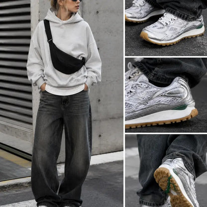 Harlwick™ Unisex Breathable Retro Mesh Sports Sneakers